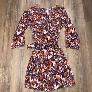 Bar III Colorful Print Dress